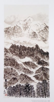 Le Mont Blanc (136x68cm)