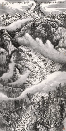 Lumière à Zermatt  (137x69cm)