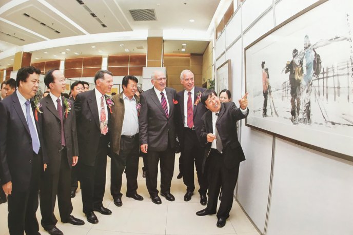 Cérémonie officielle - Galerie Rong Bao Zhai, Beijing 2012